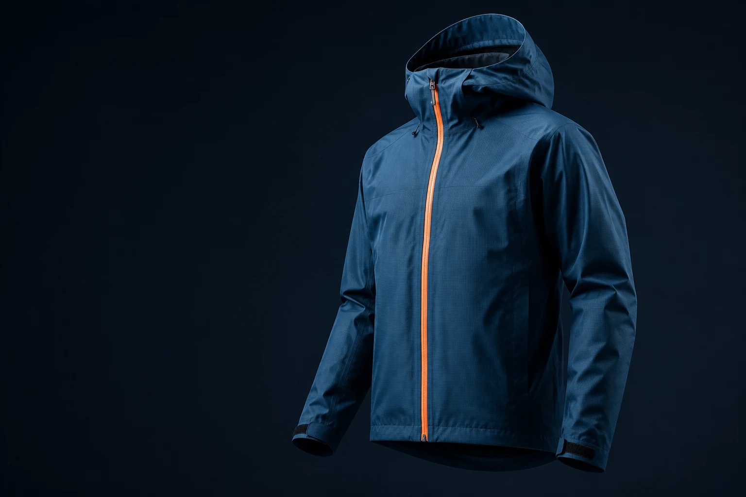 Navy technical shell jacket design concept